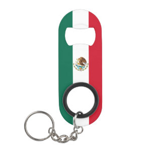 Mexico National Pride Patriotic Keychain Bottle Opener