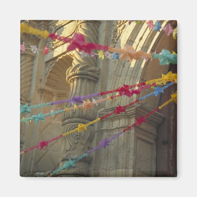 Mexico, Oaxaca, Templo de San Felipe de Neri Magnet (Front)