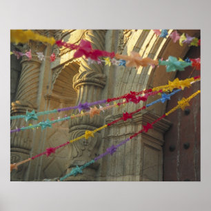 Mexico, Oaxaca, Templo de San Felipe de Neri Poster