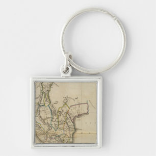 Mexico or New Spain Keychain