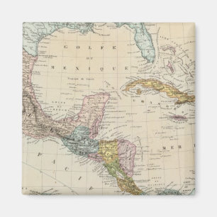 Mexico, Panama, Central America Magnet