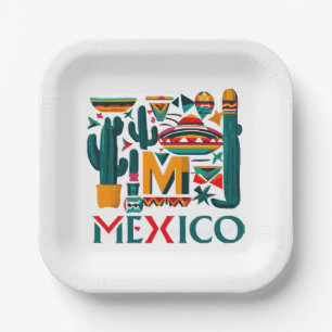 MEXICO PAPER PLATE