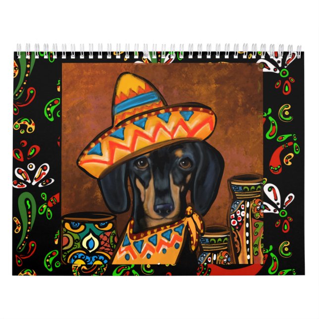 MEXICO  PET ART  CALENDAR (Cover)