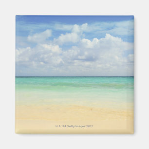 Mexico, Playa Del Carmen, seascape 2 Magnet