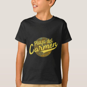 Mexico Playa Del Carmen Vintage Retro T Shirt 