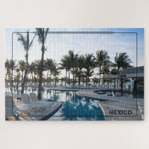 Mexico Pool Resort Jigsaw Puzzle