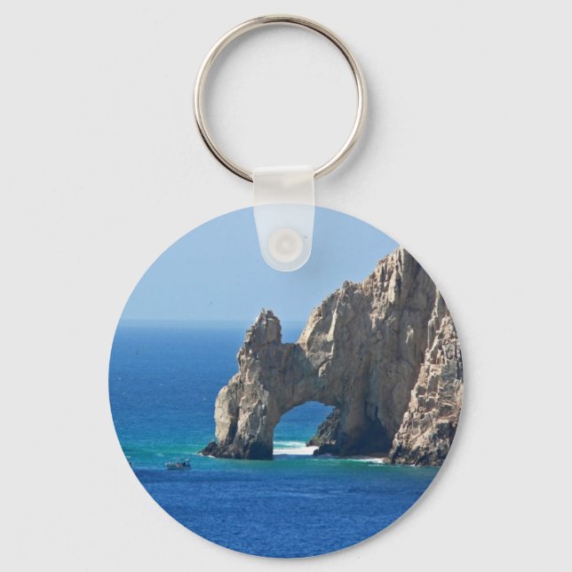 Mexico Postcard - Cabo San Lucas Keychain (Front)