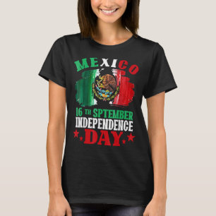 Mexico Pride Independence Day 2022 Mexican Flag 20 T-Shirt