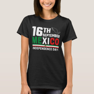 Mexico Pride Independence Day 2022 Mexican Flag Ma T-Shirt