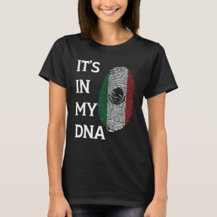 Mexico Proud Mexican Flag State Flag Dna Flag T-Shirt