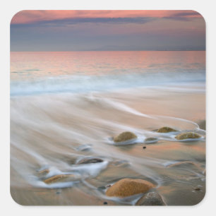 Mexico, Puerto Vallarta.  The Bay of Banderas Square Sticker