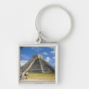 Mexico, Quintana Roo, near Cancun, Chichen 4 Keychain