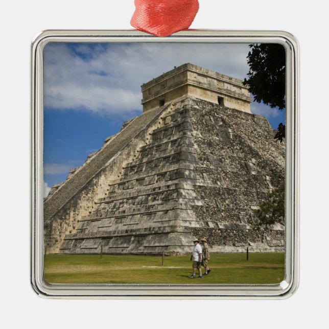 Mexico, Quintana Roo, near Cancun, Chichen 6 Metal Ornament (Front)