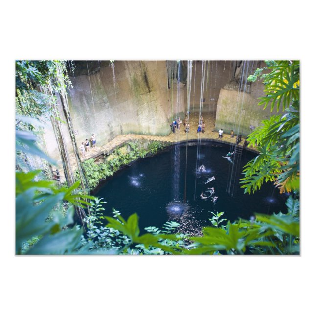 Mexico, Quintana Roo, near Chichen Itza, Photo Print (Front)