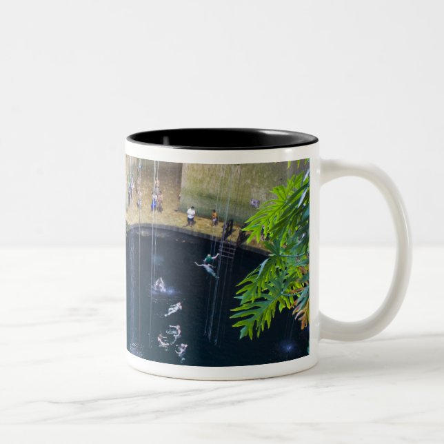 Mexico, Quintana Roo, near Chichen Itza, Two-Tone Coffee Mug (Right)