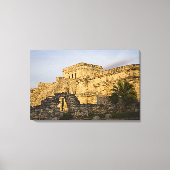 Mexico, Quintana Roo, Yucatan Peninsula, Canvas Print (Front)