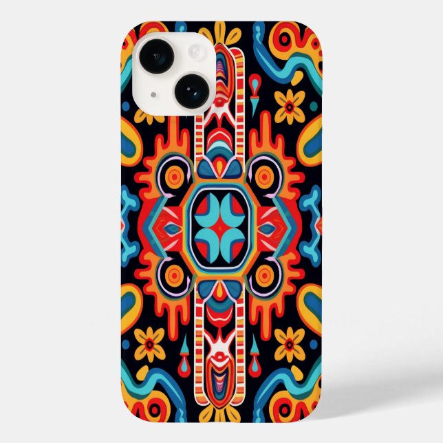 Mexico’s Huichol Art Case-Mate iPhone Case (Back)
