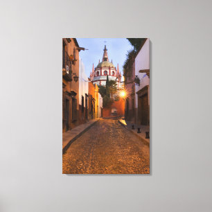 Mexico, San Miguel de Allende. Early morning Canvas Print