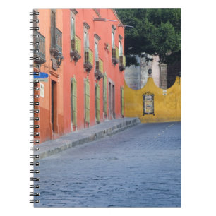 Mexico, San Miguel de Allende, Homes along Notebook