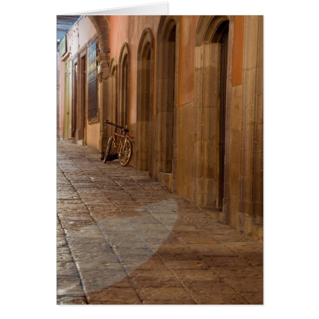 Mexico, San Miguel de Allende, Sidewalk with (Front)