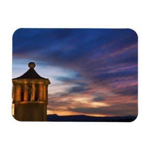 Mexico, San Miguel de Allende. Sunset over Magnet
