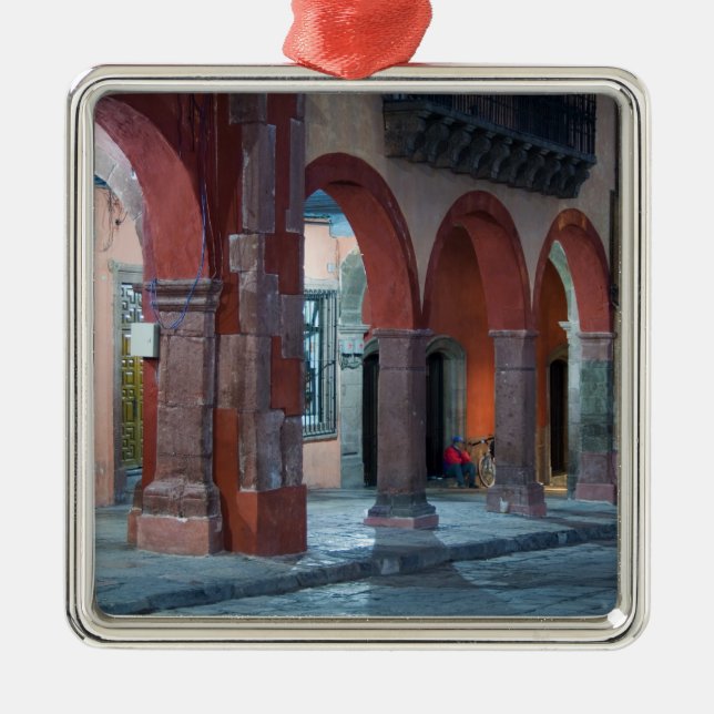 Mexico, San Miguel de Allende, The Jardin, Metal Ornament (Front)