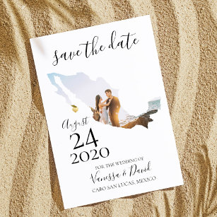 Mexico Save The Date Card