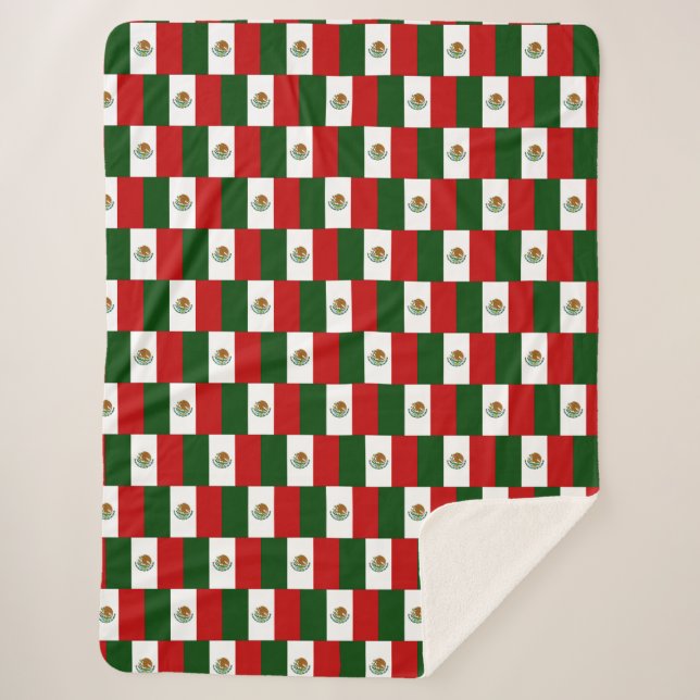 Mexico Sherpa Blanket (Front)