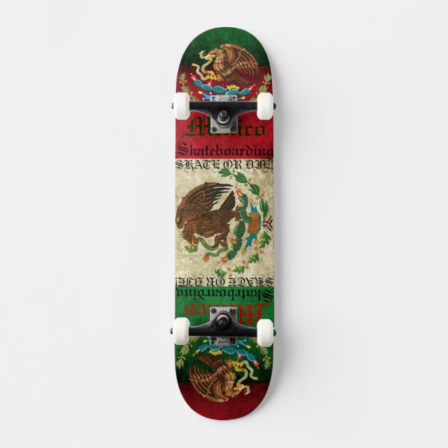 MEXICO SKATE OR DIE! SKATEBOARD (Front)