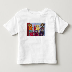 Mexico. Skeletal Catrinas, figures celebrating Toddler T-shirt