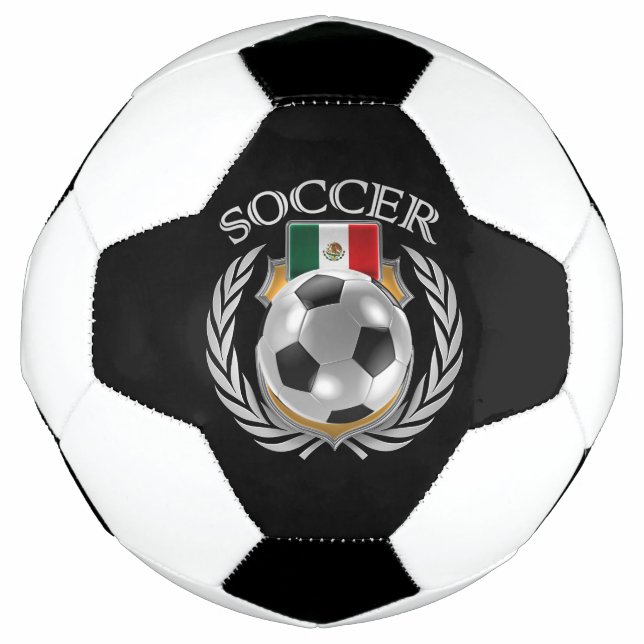 Mexico Soccer 2016 Fan Gear Ball (Front)