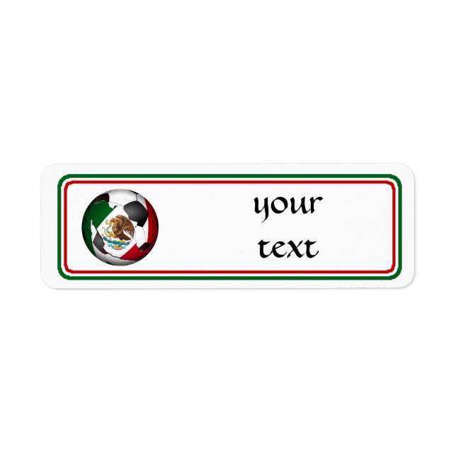 Mexico Soccer Ball (Front)