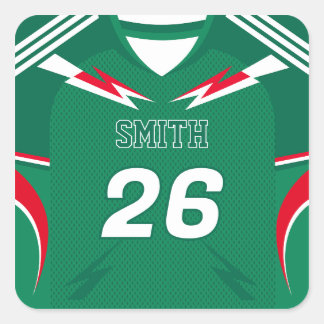 Mexico Soccer Jersey Custom Name Number Sticker