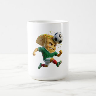 Mexico Soccer Mug - Funny Taco Football Tournament