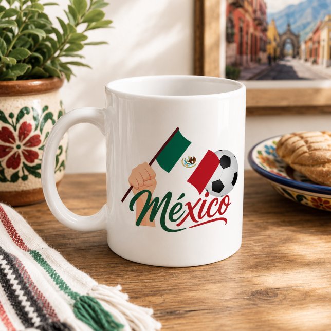 Mexico Soccer Pride  Coffee Mug (Creator Uploaded)
