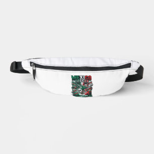 Mexico Soccer Skeleton Striker Nations Premium Spo Fanny Pack