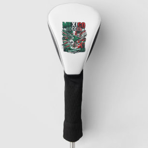 Mexico Soccer Skeleton Striker Nations Premium Spo Golf Head Cover
