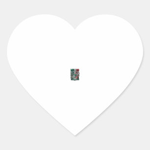 Mexico Soccer Skeleton Striker Nations Premium Spo Heart Sticker