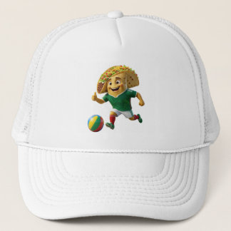 Mexico Soccer Taco Mascot Hat - Funny Mexican Food