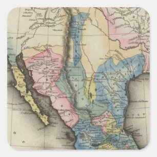 Mexico Square Sticker