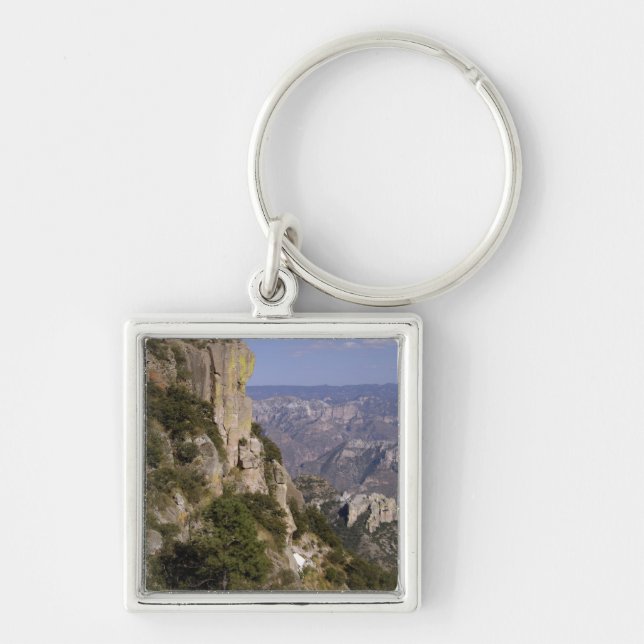 Mexico, State of Chihuahua, Copper Canyon. THIS 2 Keychain (Front)
