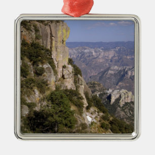 Mexico, State of Chihuahua, Copper Canyon. THIS 2 Metal Ornament