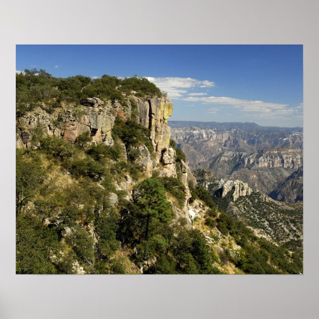 Mexico, State of Chihuahua, Copper Canyon. THIS Poster (Front)
