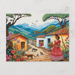 Mexico Streets Postcard