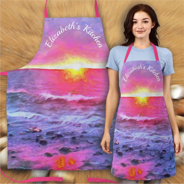 Mexico Sunset 0909 Apron (Creator Uploaded)