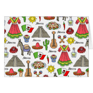 Mexico   Symbols Pattern