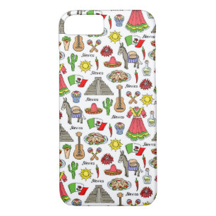Mexico   Symbols Pattern Case-Mate iPhone Case