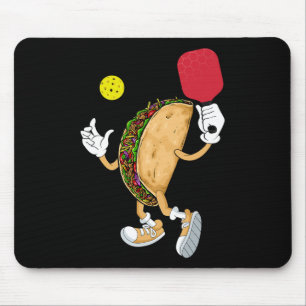 Mexico Taco Picklell Player Sports Lover Cinco De Mouse Pad