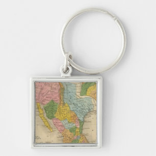 Mexico, Texas Keychain
