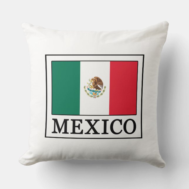 Mexico Throw Pillow (Front)